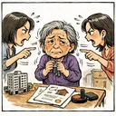 “아파트 넘겨줘” 치매남편 떠나자 나타난 딸들