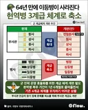 국방부 현역병 3계급 체계로 축소 추진!!