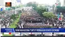 인도네시아, 경제 관련 대규모 시위 발생