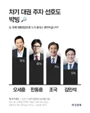 어질어질한 차기 대권주자 선호도