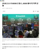 [속보] 코스피 9000선 붕괴…9300 돌파 뒤 하락 전환