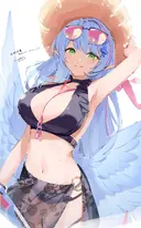 블루아카)미네 수영복 어흐