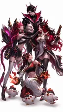 역대 구마유시 월즈 우승 스킨 4남매