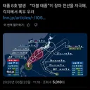 일본 태풍 근황