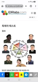 나도 독재자 테스트 돌려봤는데...