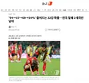 '94→87→69→54%' 줄어드는 32강 확률…한국 밑에 2개국만 남아