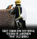 3일간 지붕에 갇혀있던 앵무새의 한마디.jpg