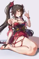 [스타레일] 허벅지가 굉장한 스파클