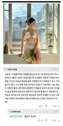 서동주 비키니 사진에 달린 댓글