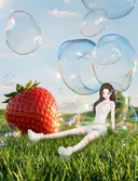 버츄얼 아이돌 OWIS 데이즈드 코리아 여름 에디션 화보.jpg