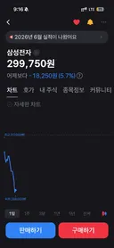 주식) 30만 전자 붕괴