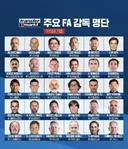 주요 FA 감독 명단