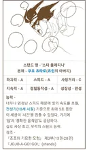 죠죠 작가 공인 최강의 스탠드