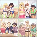 어릴때부터 연하를 놀린 누나들.manwha