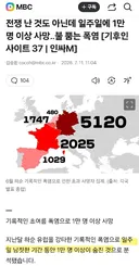 전쟁 난 것도 아닌데...일주일 만에 1만명 사망
