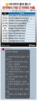 전국에서 가장 긴 아파트 이름들