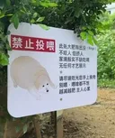 "먹이를 주지 마세요"