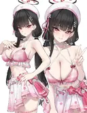 블루아카] 옆집 학생 수영복 입은 리오
