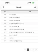 전북 축구협회 게시판 근황