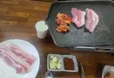 회사앞 식당 삼겹살가격