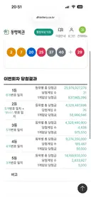 1233회 로또 1등 31명 세전 8억