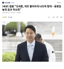 [속보] 법원 오세훈, 여조 불리하게 나오자 항의…공표일 늦춰 효과 최소화