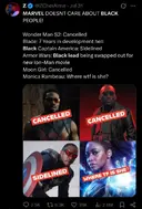 MCU) 블레이드 취소 후 트위터에서 생긴 논란