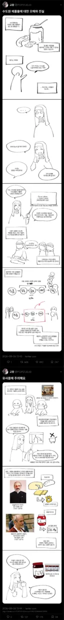 수도원 제품들에 대한 오해와 진실