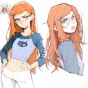 여성스러워진 사촌의 외모