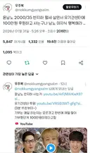 2000/35 반지하 월세 살면서 유기견센터에 100만원 후원하는 윤남노
