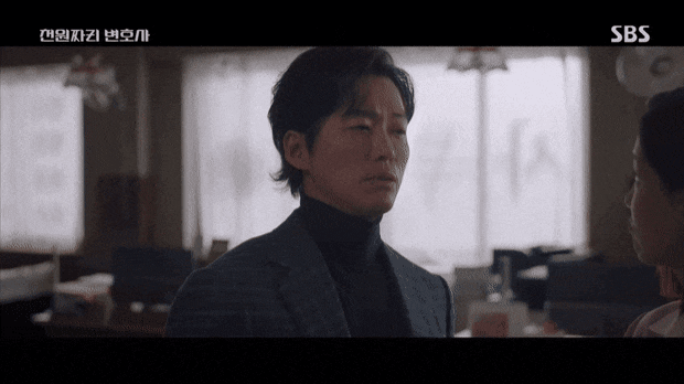 남궁민 변호사 분위기 vs 검사 분위기 (천원짜리 변호사).gif