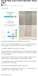 로또 1등 당첨됐지만… 빚 갚고 나니 바로 출근