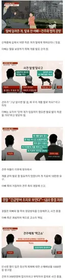 딸에게 달려든 개를 걷어찼더니 치료비 요구하는 견주