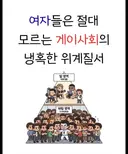 여자들은 절대 모르는 게이사회의 냉혹한 위계질서