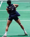 감탄만 나오는 안세영 선수 뒤에서 찍은 하체.....jpg