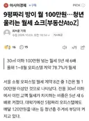 원룸도 월세 100만원