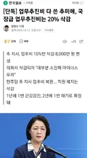 추미애 도지사는 어쩌다 이렇게 된건가요?